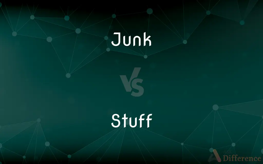 Junk vs. Stuff — What's the Difference?