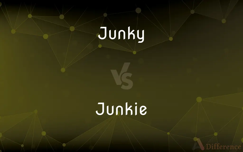 Junky vs. Junkie — What's the Difference?