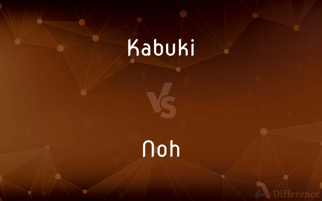 Kabuki vs. Noh — What's the Difference?