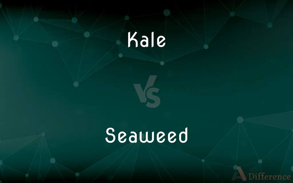 Kale vs. Seaweed — What's the Difference?