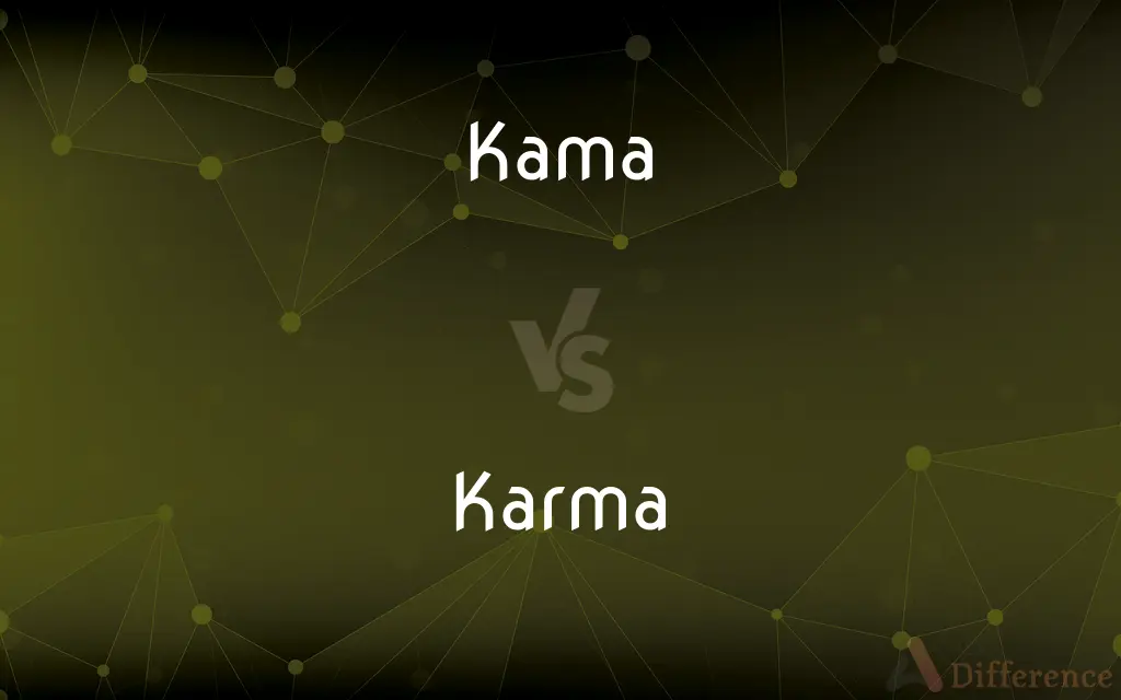 Kama vs. Karma — What's the Difference?