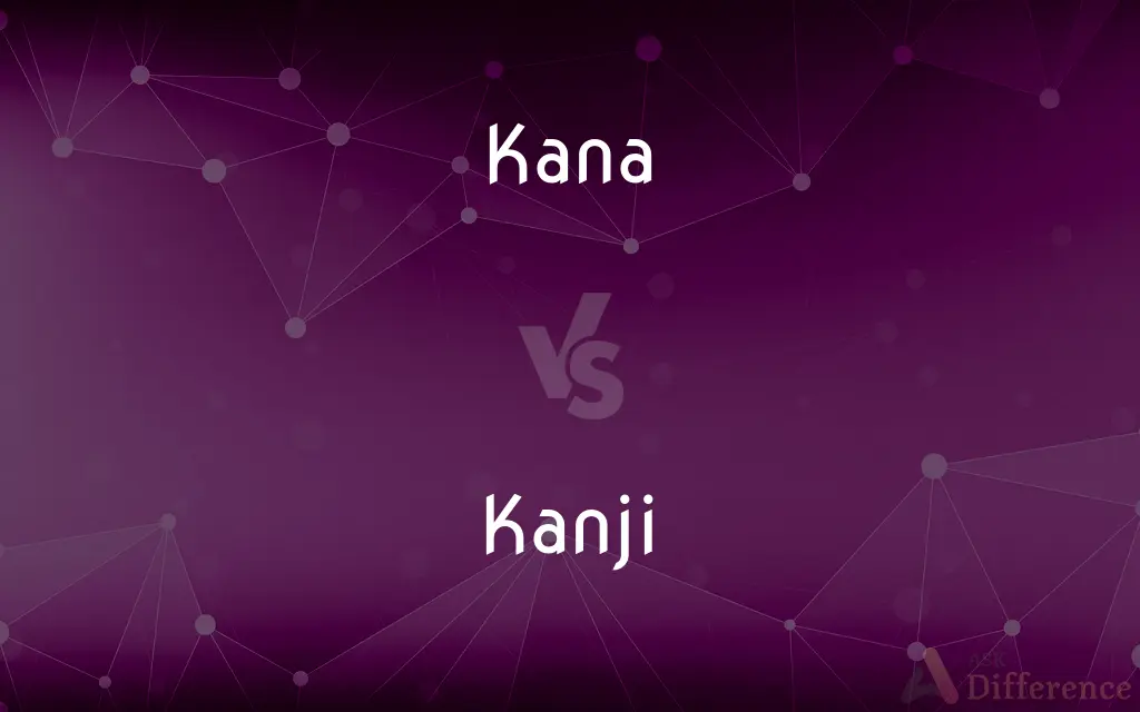 Kana vs. Kanji — What's the Difference?
