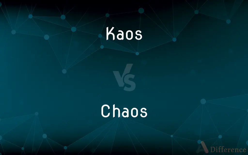 Kaos vs. Chaos — Which is Correct Spelling?