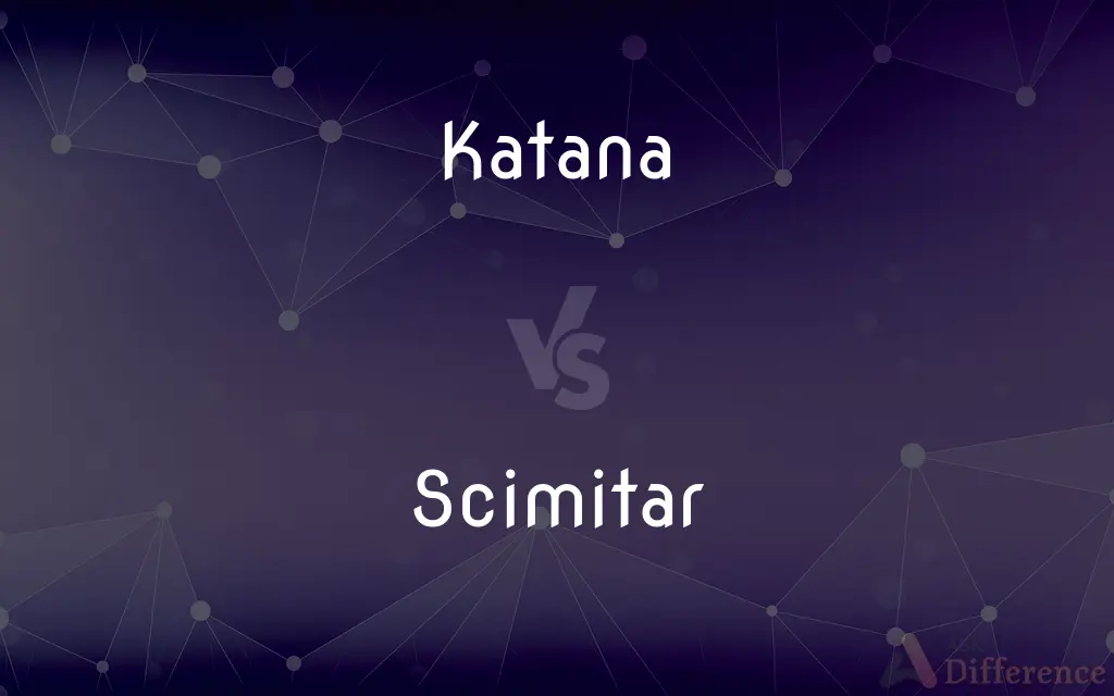 Katana vs. Scimitar — What's the Difference?
