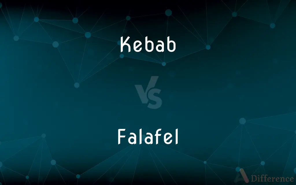 Kebab vs. Falafel — What's the Difference?