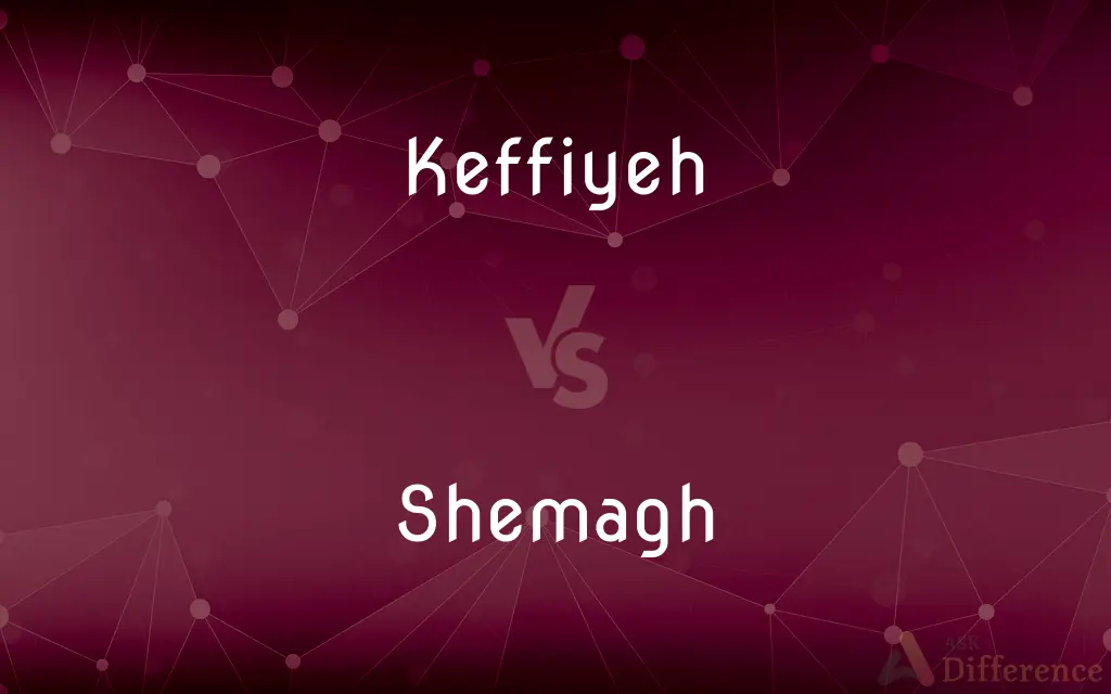 Keffiyeh vs. Shemagh — What's the Difference?