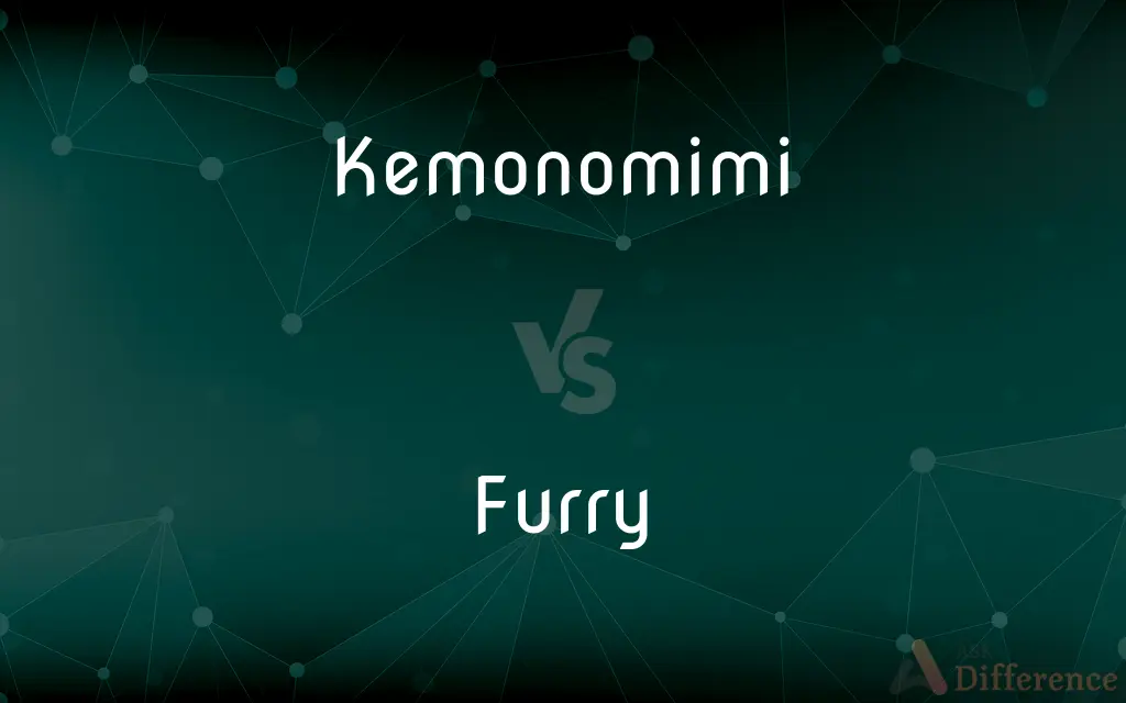 Kemonomimi vs. Furry — What's the Difference?