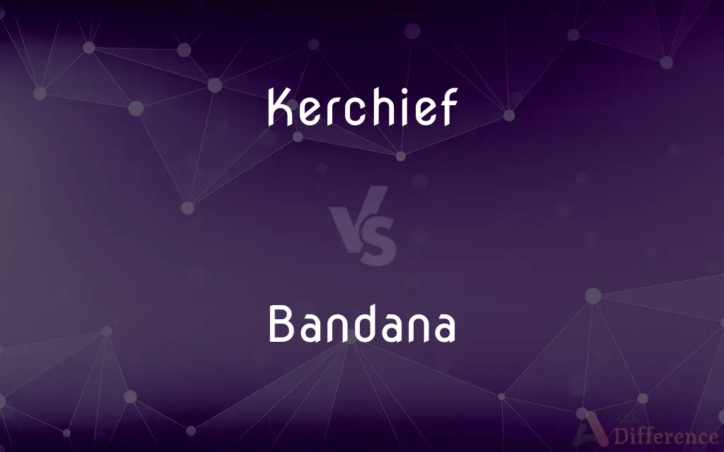 Kerchief vs. Bandana — What's the Difference?