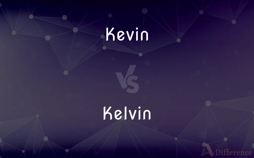 Kevin vs. Kelvin — What's the Difference?