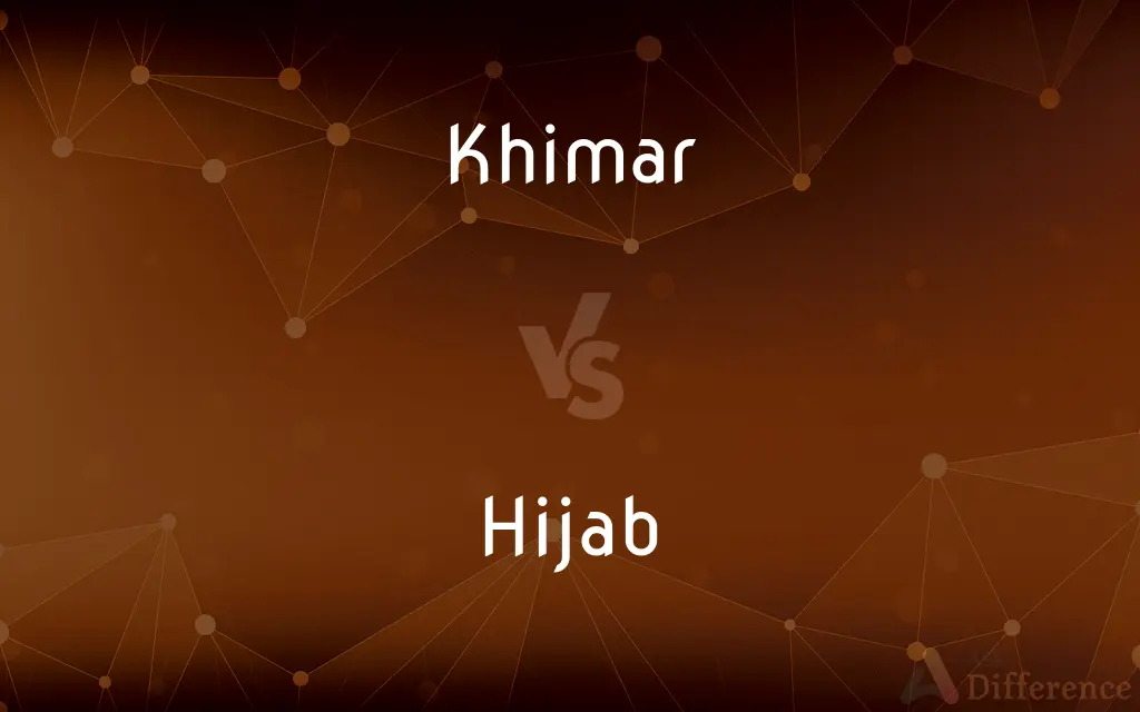 Khimar vs. Hijab — What's the Difference?