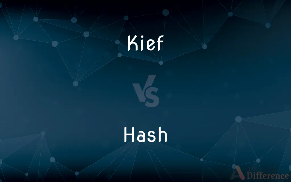 Kief vs. Hash — What's the Difference?