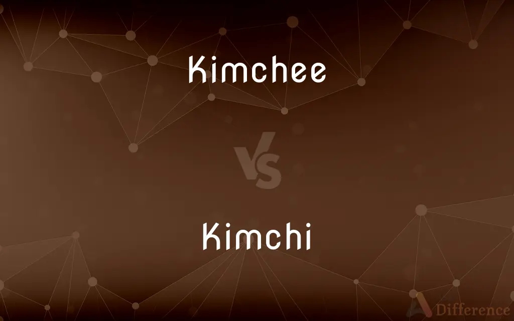 Kimchee vs. Kimchi — What's the Difference?