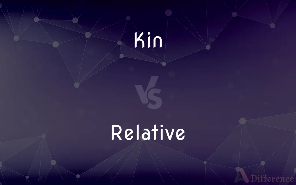 Kin vs. Relative — What's the Difference?