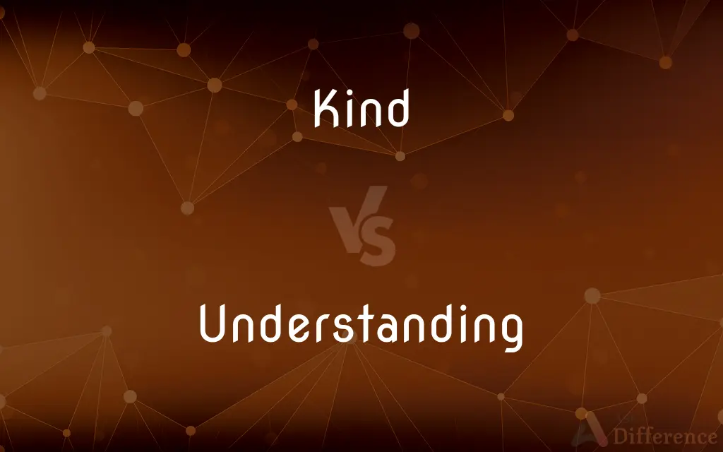 Kind vs. Understanding — What's the Difference?