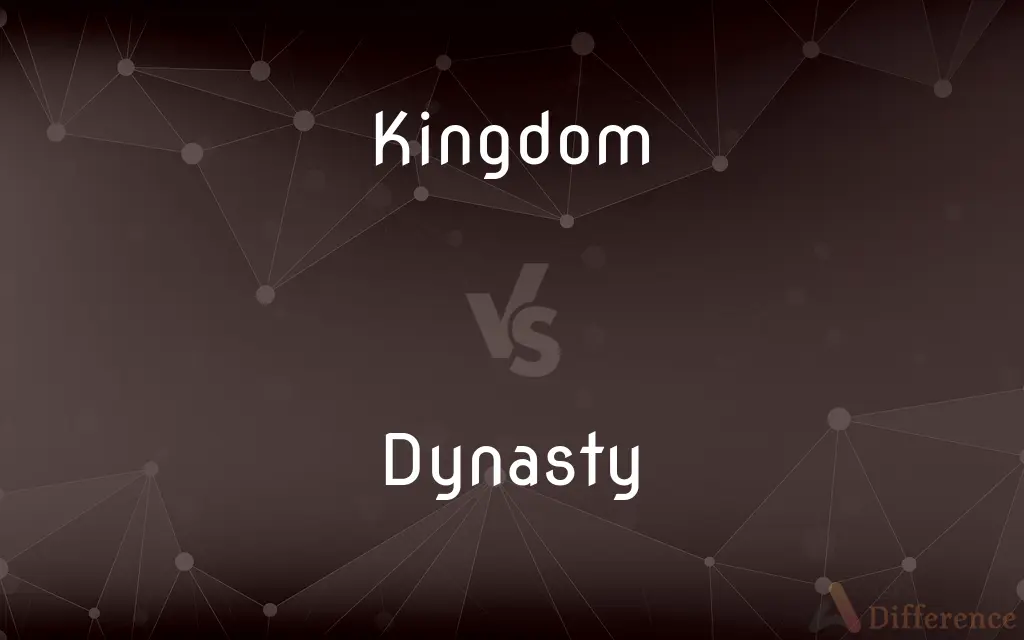 Kingdom vs. Dynasty — What's the Difference?