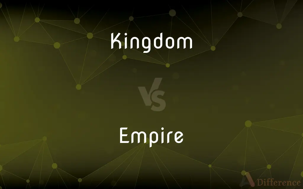 Kingdom vs. Empire — What's the Difference?
