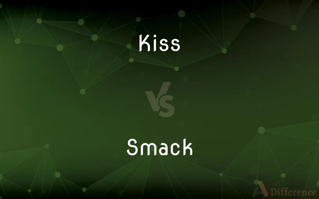 Kiss vs. Smack — What's the Difference?