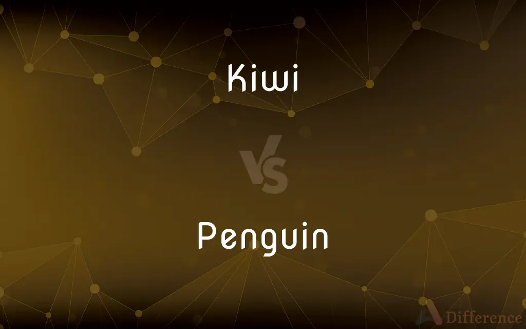 Kiwi vs. Penguin — What's the Difference?