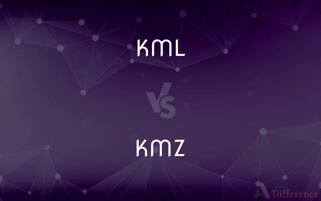 KML vs. KMZ — What's the Difference?