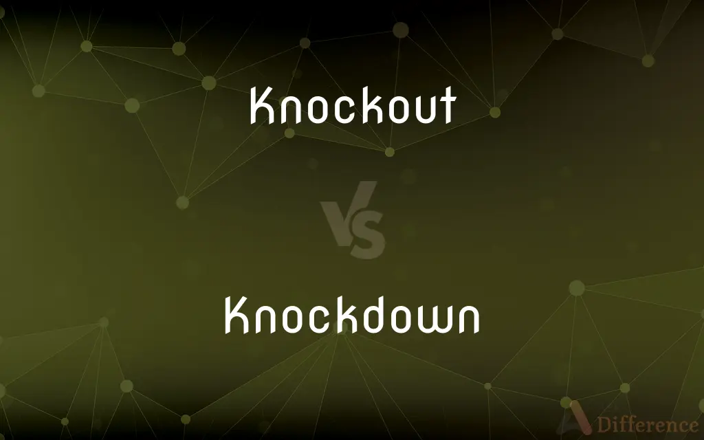Knockout vs. Knockdown — What's the Difference?