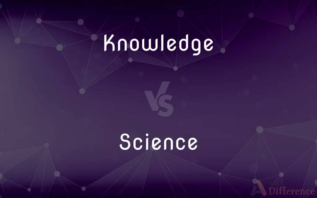 Knowledge vs. Science — What's the Difference?