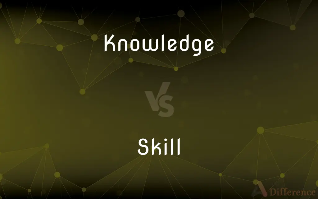 Knowledge vs. Skill — What's the Difference?