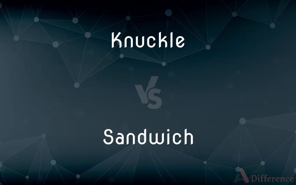 Knuckle vs. Sandwich — What's the Difference?