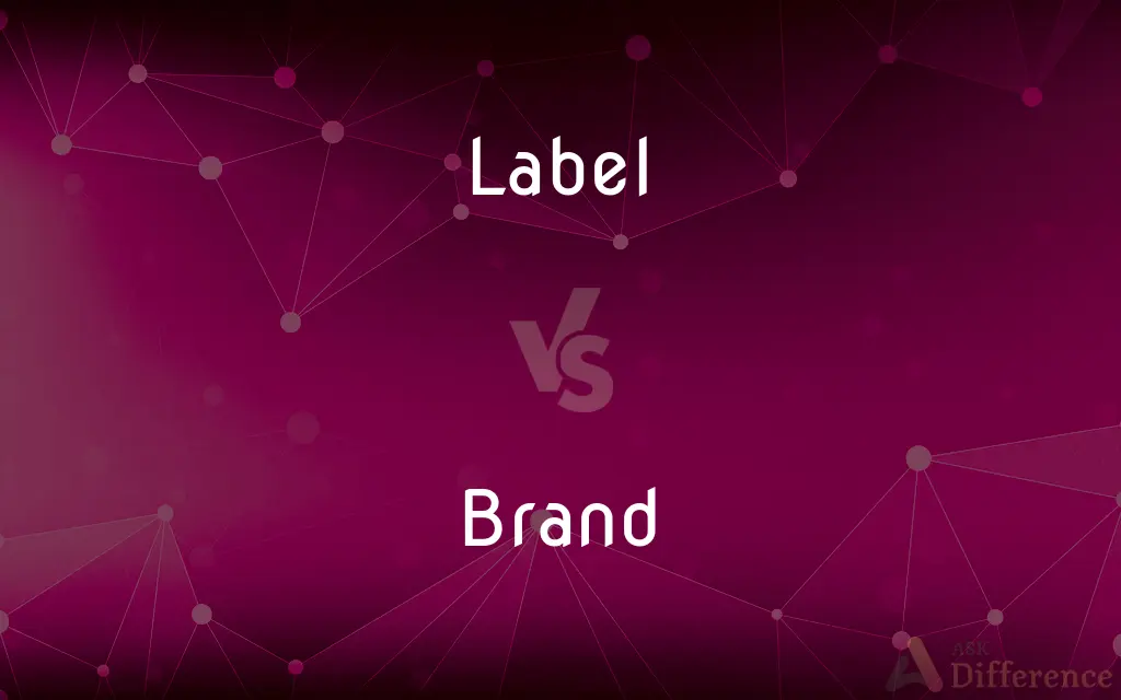 Label vs. Brand — What's the Difference?