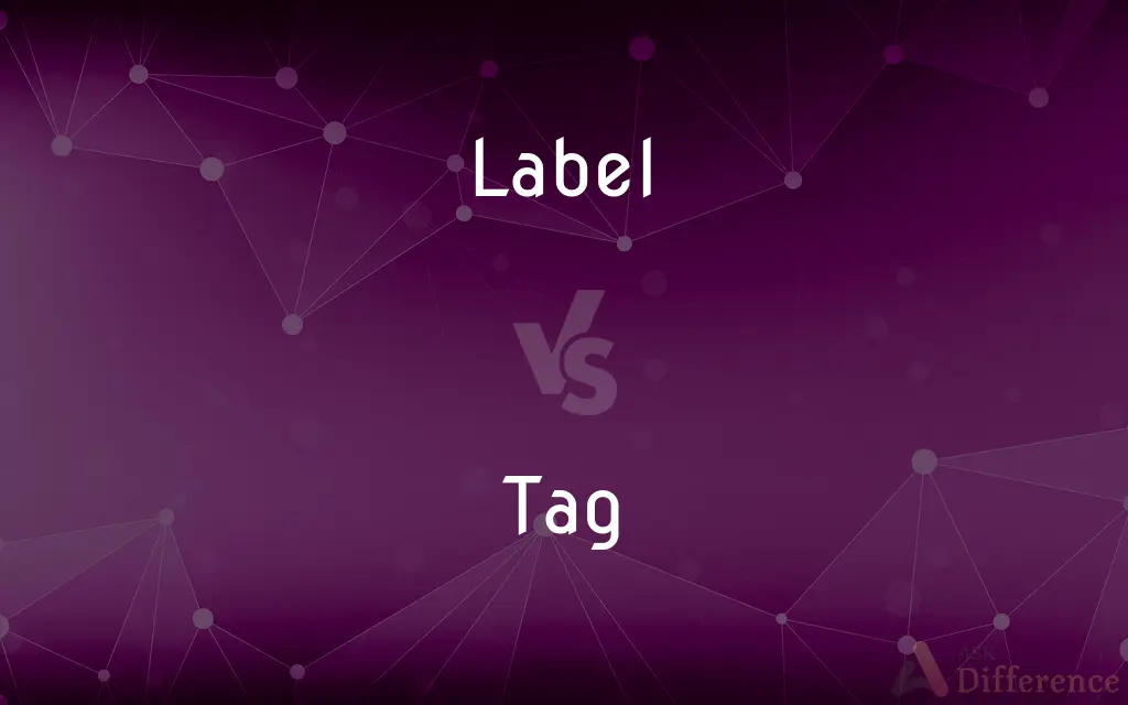 Label vs. Tag — What's the Difference?