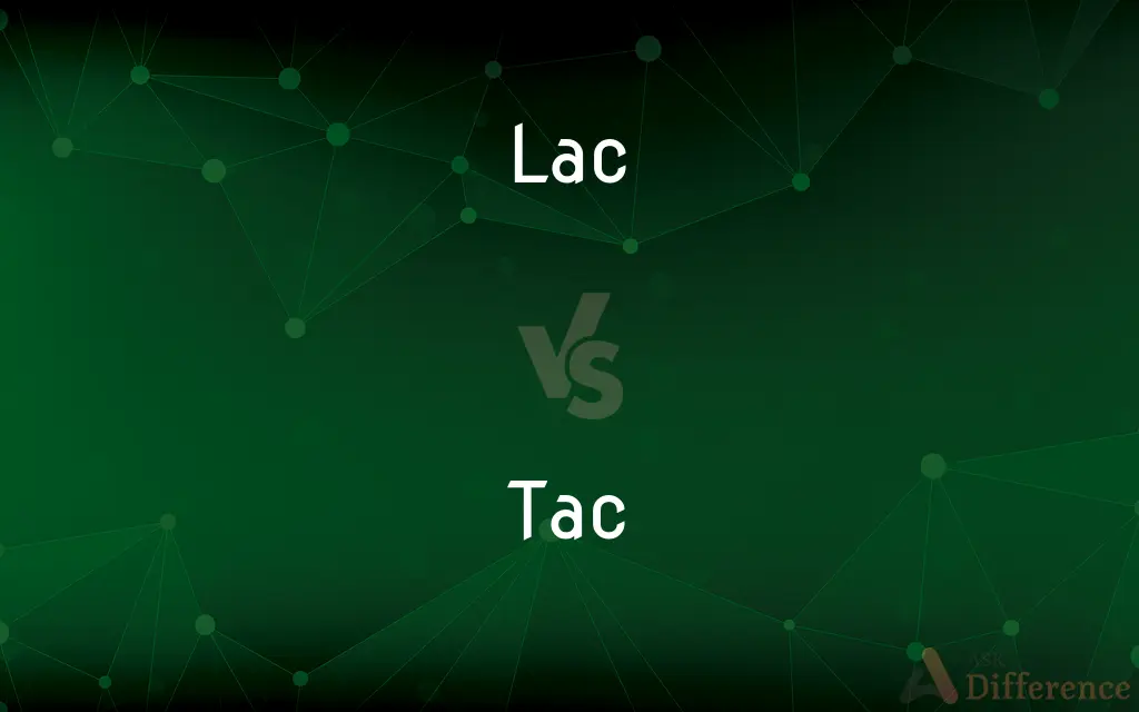 Lac vs. Tac — What's the Difference?