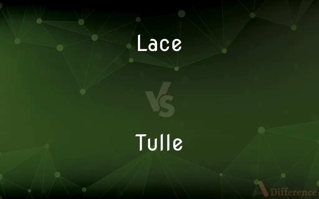 Lace vs. Tulle — What's the Difference?