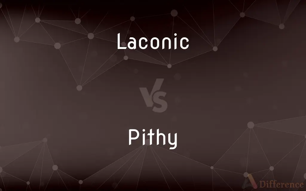 Laconic vs. Pithy — What's the Difference?