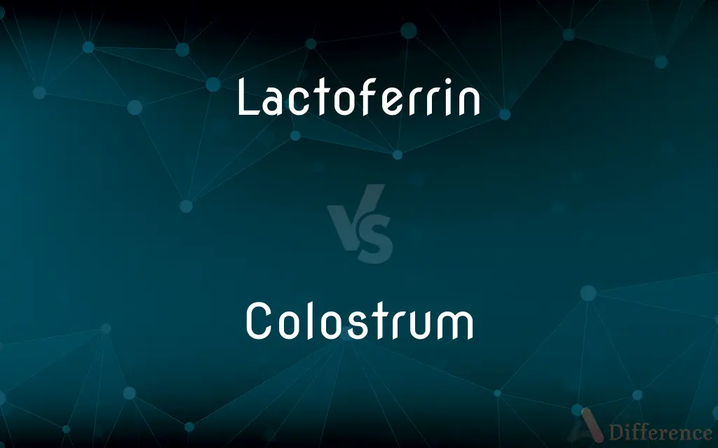 Lactoferrin vs. Colostrum — What's the Difference?