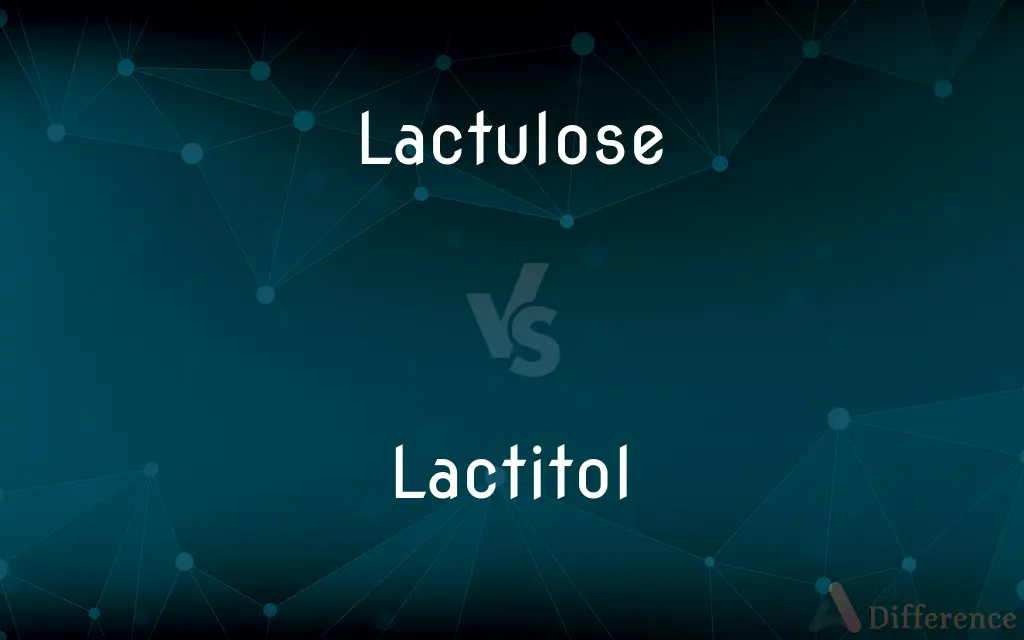 Lactulose vs. Lactitol — What's the Difference?