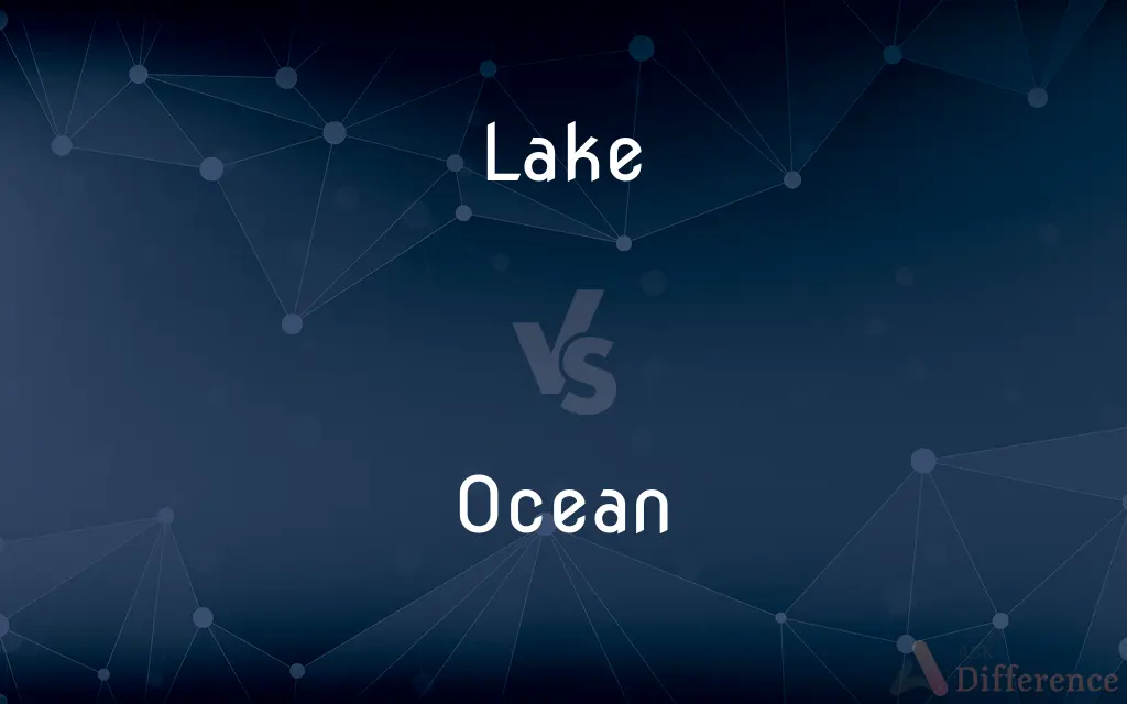 Lake vs. Ocean — What's the Difference?