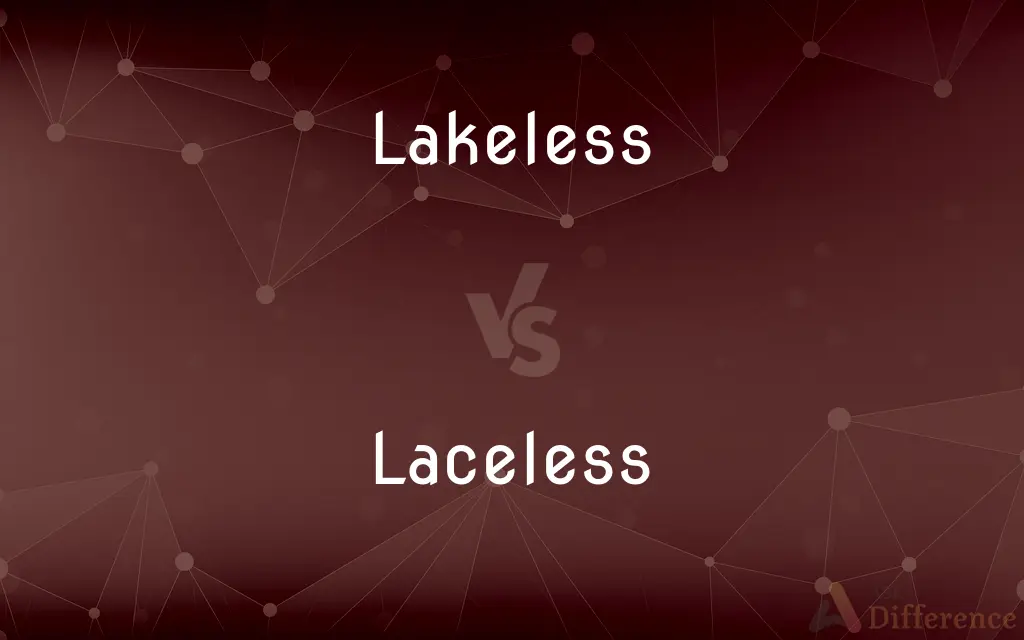 Lakeless vs. Laceless — What's the Difference?