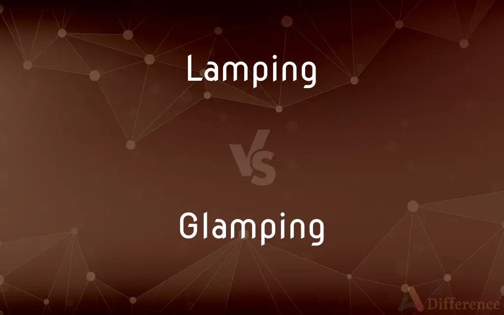 Lamping vs. Glamping — What's the Difference?