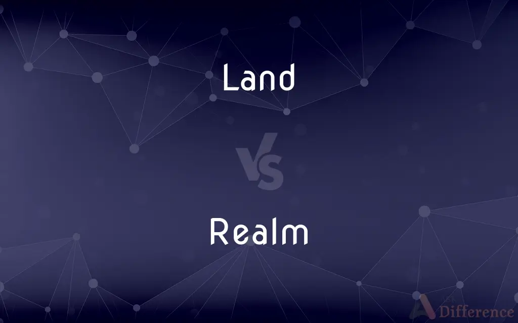 Land vs. Realm — What's the Difference?