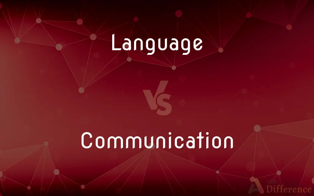 Language vs. Communication — What's the Difference?
