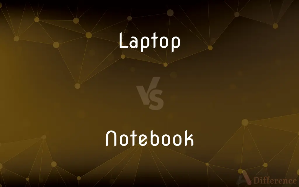 Laptop vs. Notebook — What's the Difference?
