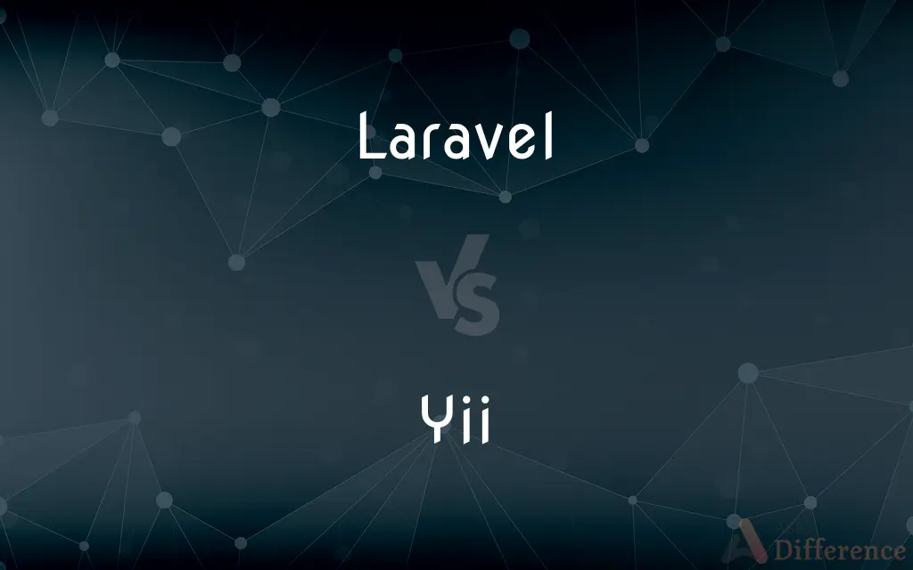 Laravel vs. Yii — What's the Difference?