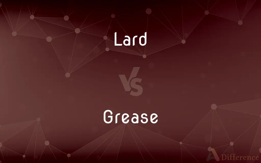 Lard vs. Grease — What's the Difference?