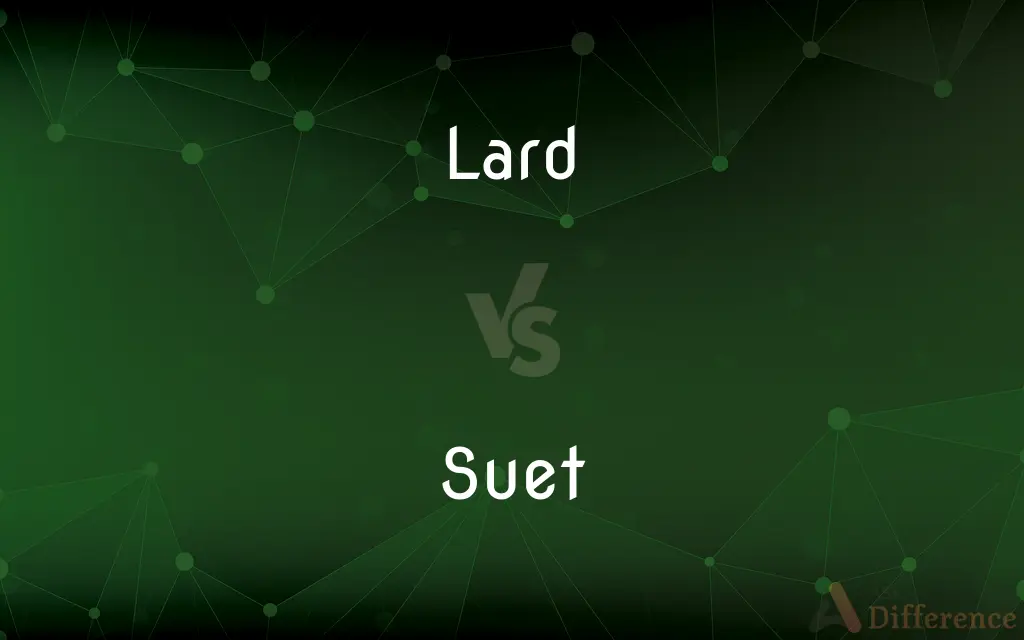 Lard vs. Suet — What's the Difference?