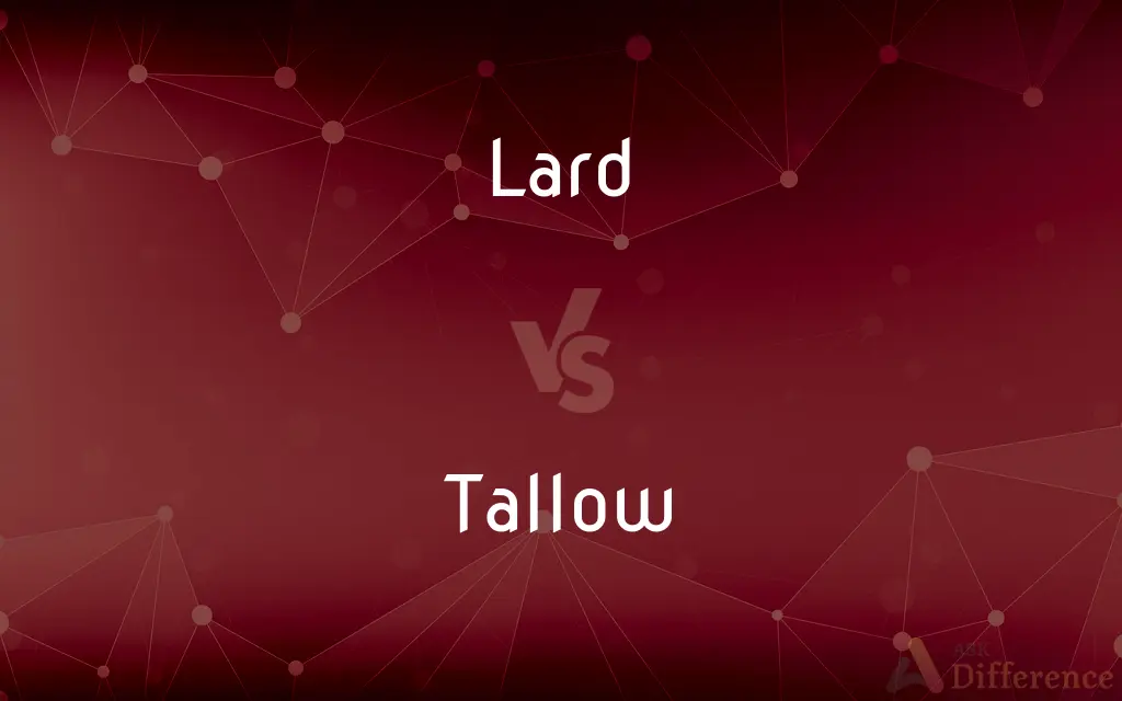 Lard vs. Tallow — What's the Difference?