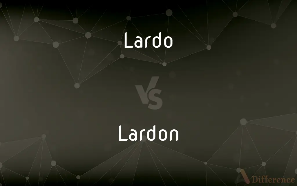 Lardo vs. Lardon — What's the Difference?