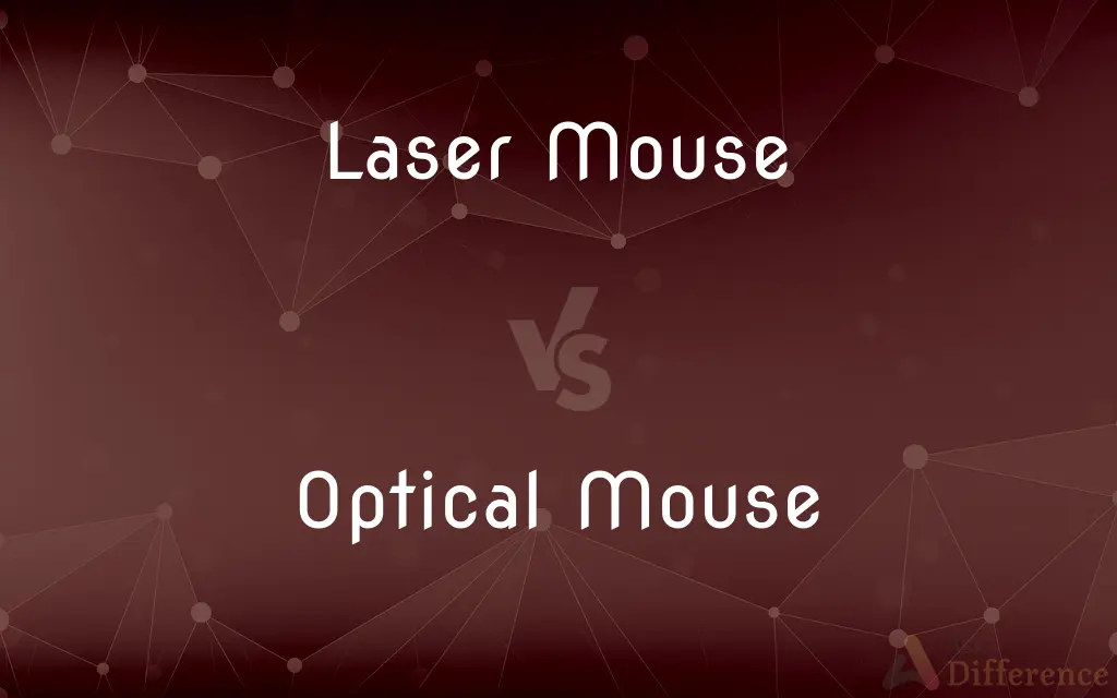 Laser Mouse vs. Optical Mouse — What's the Difference?