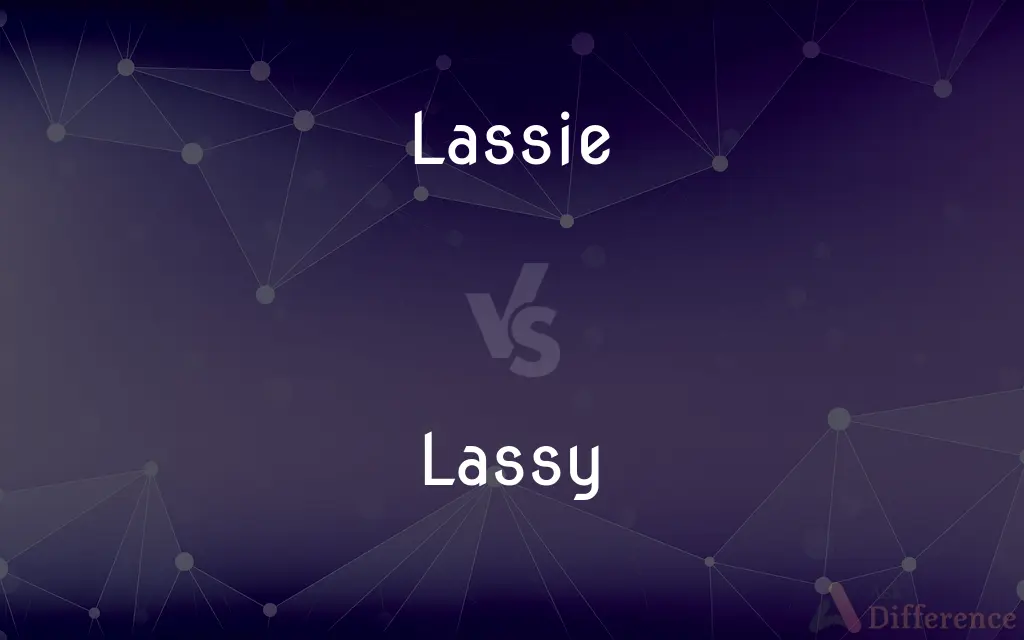Lassie vs. Lassy — What's the Difference?