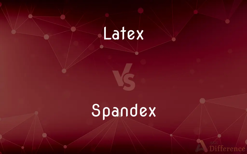 Latex vs. Spandex — What's the Difference?
