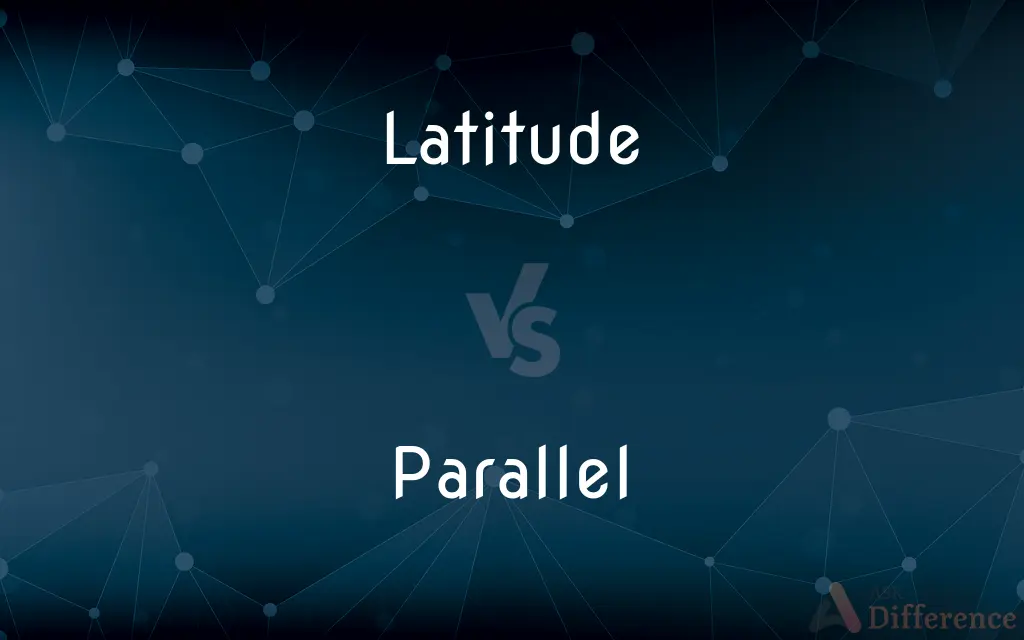 Latitude vs. Parallel — What's the Difference?