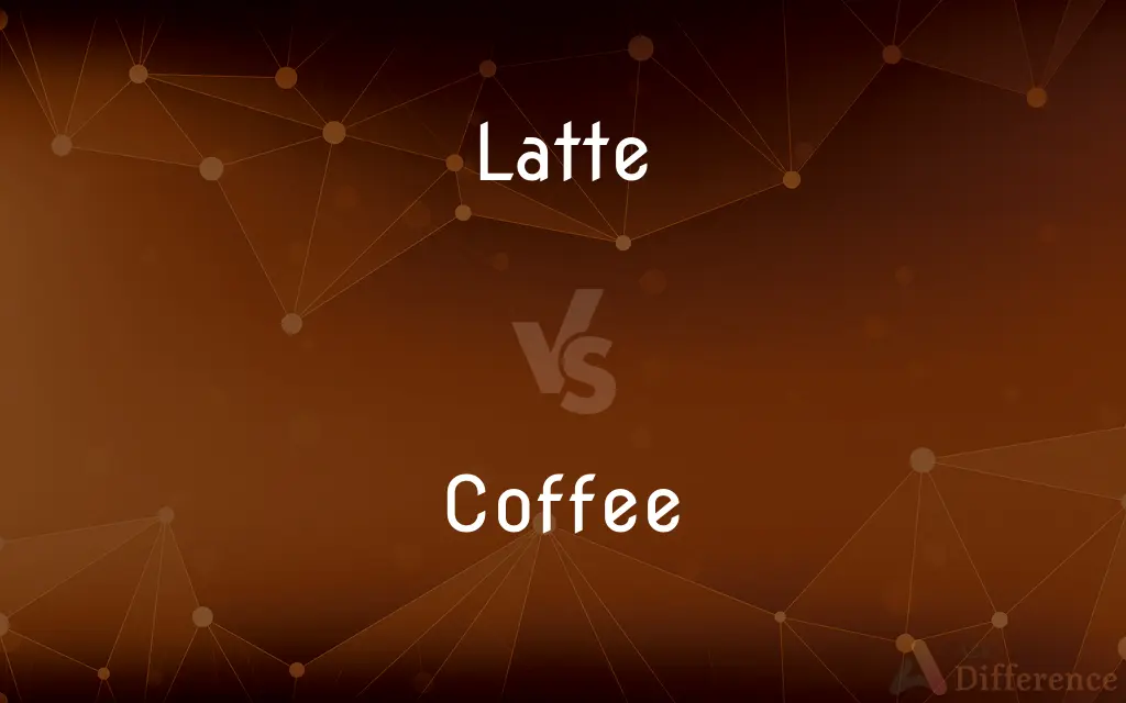 Latte vs. Coffee — What's the Difference?